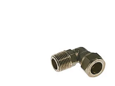 Vinkel 1/2 - 18 MM M/np. - Kompressions Fittings