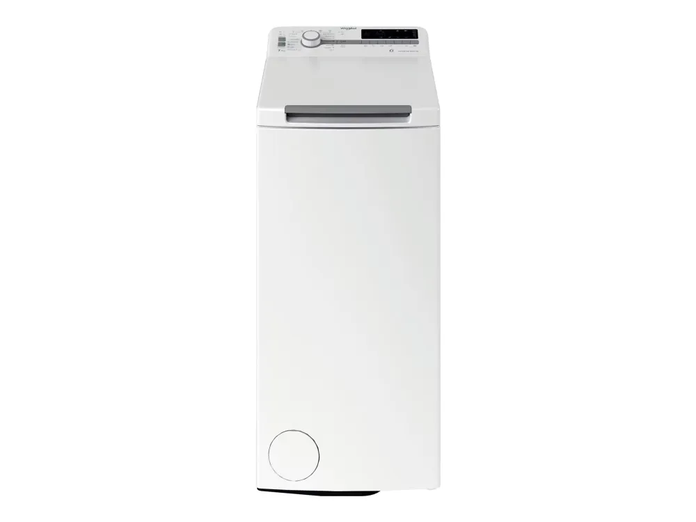 Whirlpool TDLR 7231BS EU - Vaskemaskin - bredde: 40 cm - dybde: 60 cm - høyde: 90 cm - toppileggelse - 42 liter - 7 kg - 1200 rpm - hvit