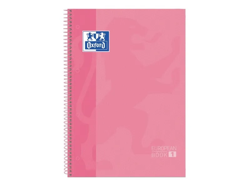 OXFORD TIL KONTORET - EUROPEAN BOOK, A4+, KVADRERET - (5 stk.)