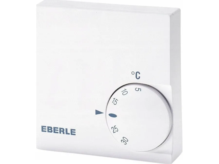 Eberle 111 1102 51 100 RTR-E 6124 Romtermostat Utenpåliggende Døgnur Oppvarming inkl. temperatursenking* 1 stk