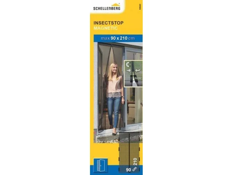 Schellenberg magnetisk insektnett 90*210 cm