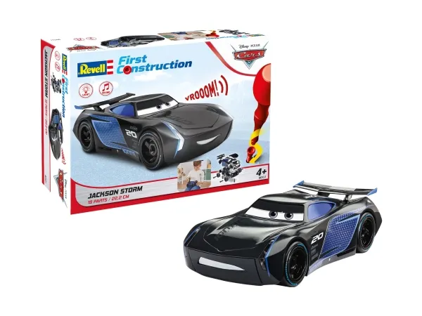 Revell Jackson Storm, Sportsbil, Monteringssett, 1:20, Jackson Storm, Alle kjønn, 19 stykker