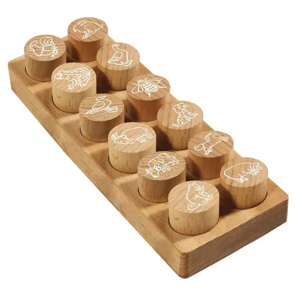 Colop 165225, Rund, Gummi, Tre, Tre, 3 cm