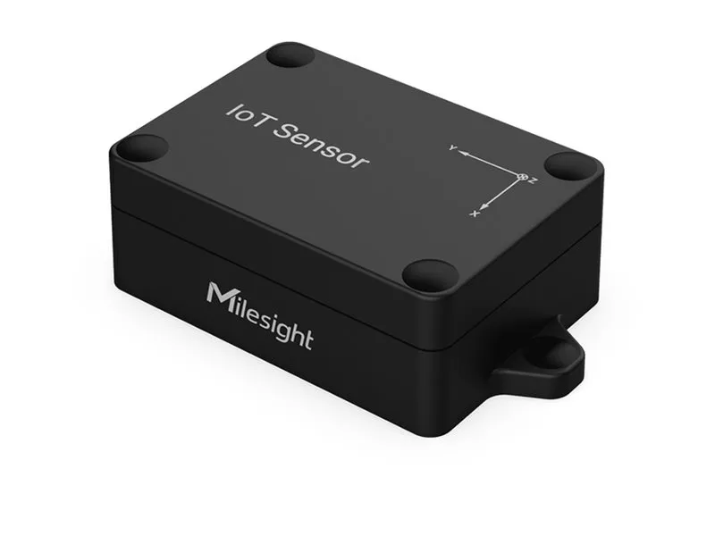 Milesight EM310-TILT - Tippesensor - trådløs - NFC, LoRaWAN - 868 MHz - svart