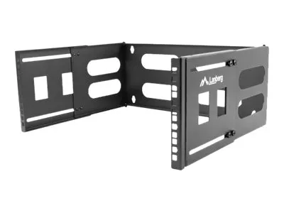 Lanberg - Brakett for stativ - veggmonterbar - svart - 4U - 19