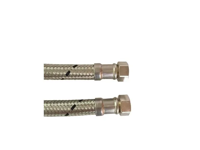 Silikoneslange 1 lige x 1 lige 1000mm m/fiberpakninger