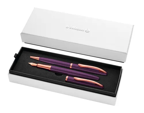 Pelikan 826785, Fiolett, 2 stykker, Kulepenn + fyllepenn