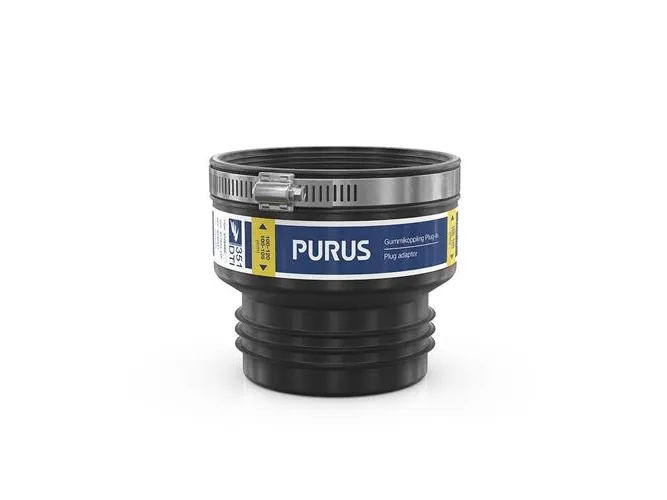 Purus gummikobling Plug-in 100-120/100-105