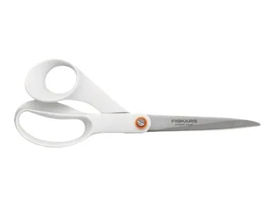 FISKARS UNIVERSALSAKS 21cm HVIT