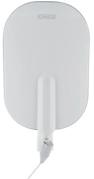 Schwaiger DTA4000 011, Utendørs, Hvit, 8,5 m, 36 dB, Dobbel polarisering, DVB-T, DVB-T2