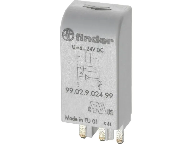Varistorundertrykkelseskrets med LED 110-240V AC/DC 99.02.0.230.98