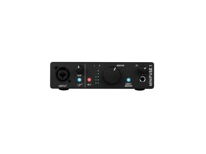 INTERFAZ DE AUDIO MINIFUSE 1 BLACK USB-C/COMBO XLR/PHANTOM 48V/110DB DR/WIN-MAC 800101