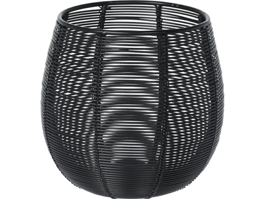 Art-Pol Metalltrådlykt, sort, 12 cm