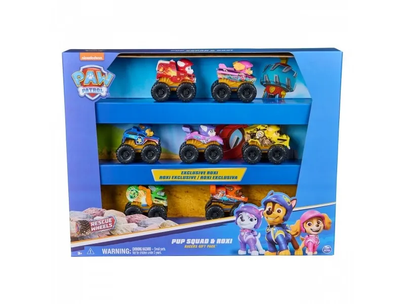 Spin Master PAW Patrol gavepakke med kjøretøy 7 stk