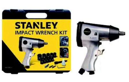 Stanley 160157XSTN, Slagtrekker, Sort, Sølv, 1/2, 4600 RPM, 200 l/min, 6 stang