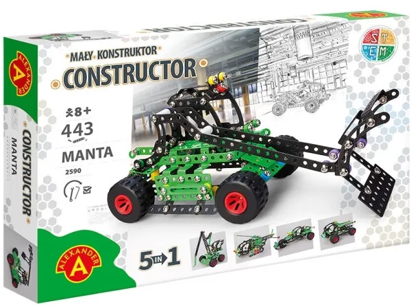 Alexander Maly Konstruktor - Manta 5-i-1 ALEX