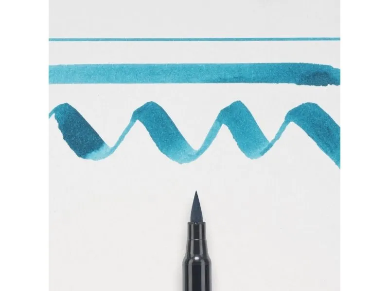 Sakura Koi Coloring Brush Pen Viridian