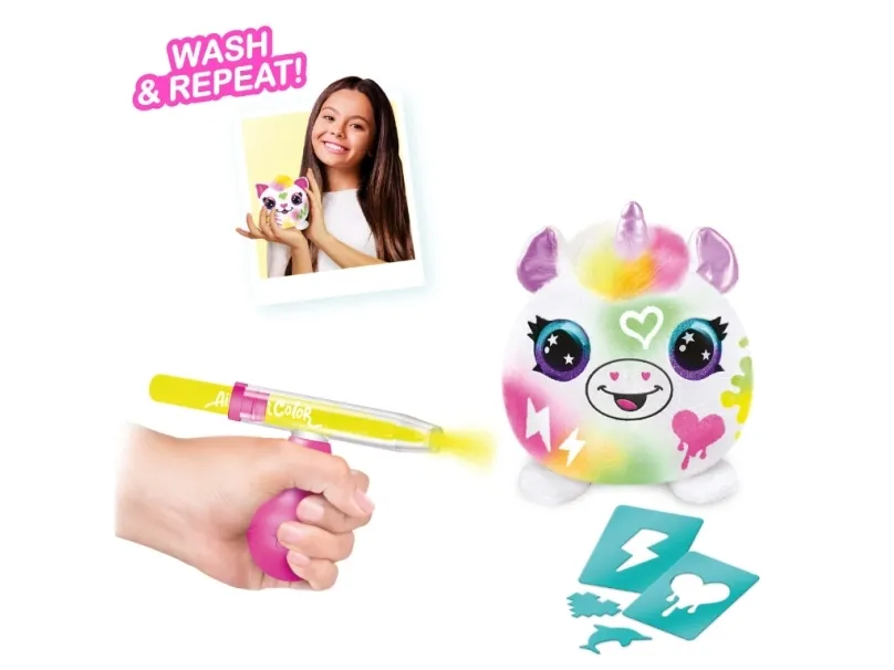 AIRBRUSH PLUSH NEON MINI MYSTERY KIT PDQ