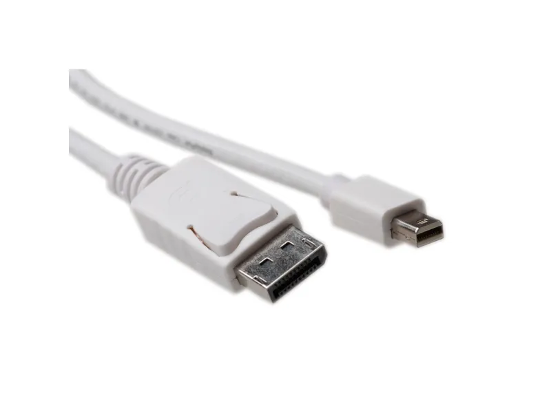 ACT AK3965 2 m Mini DisplayPort til DisplayPort hvit DisplayPort-kabel (AK3965)