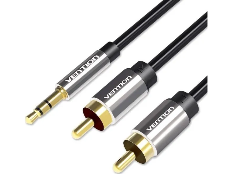 VENTION AUDIOKABEL 3,5 mm til 2x RCA 1,5 m BCFBG