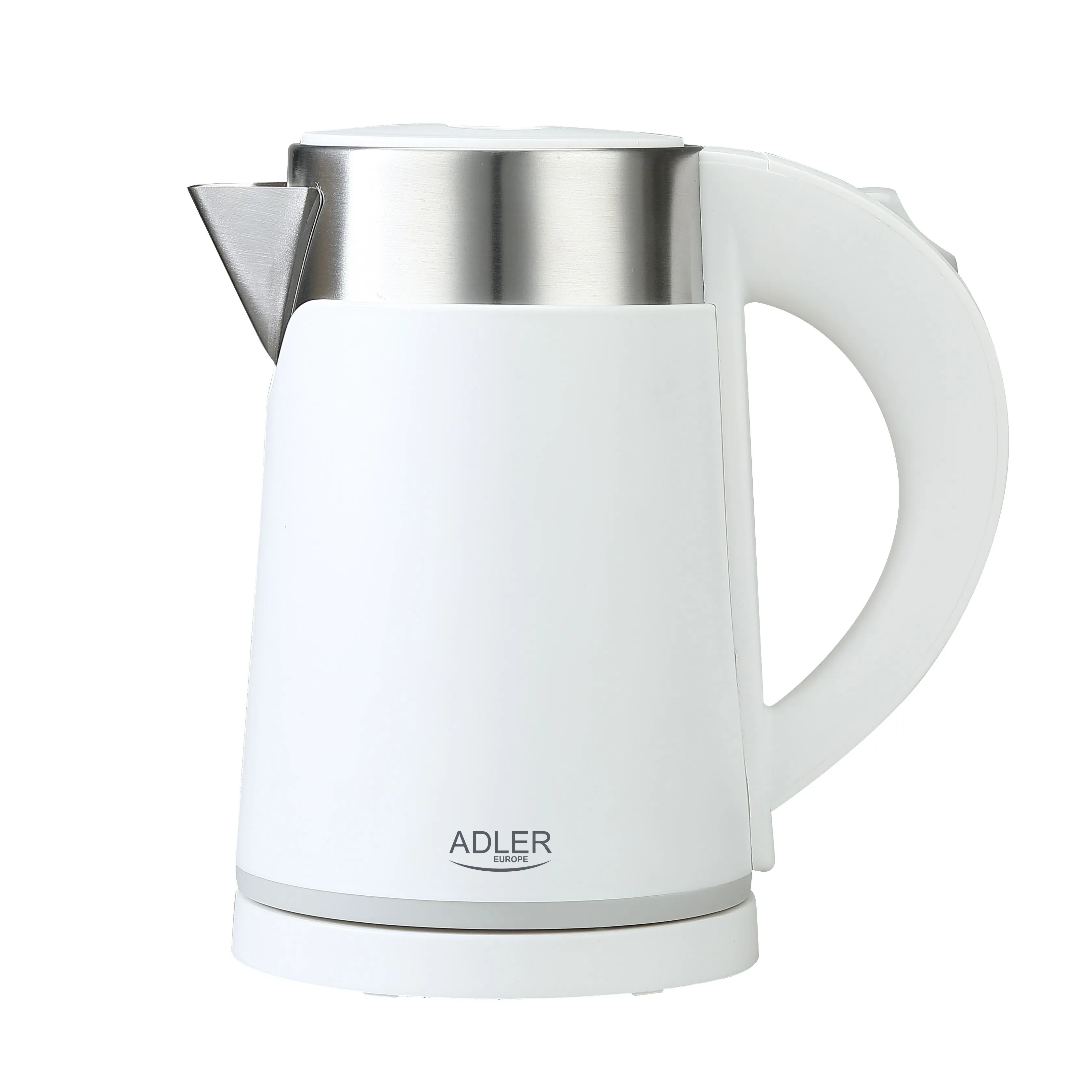 Adler Vannkoker AD 1372w - kettle - white - Hvit - 800 W