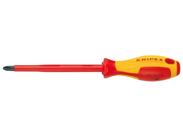 KNIPEX Skrutrekker for krysslisseskruer, Phillips®