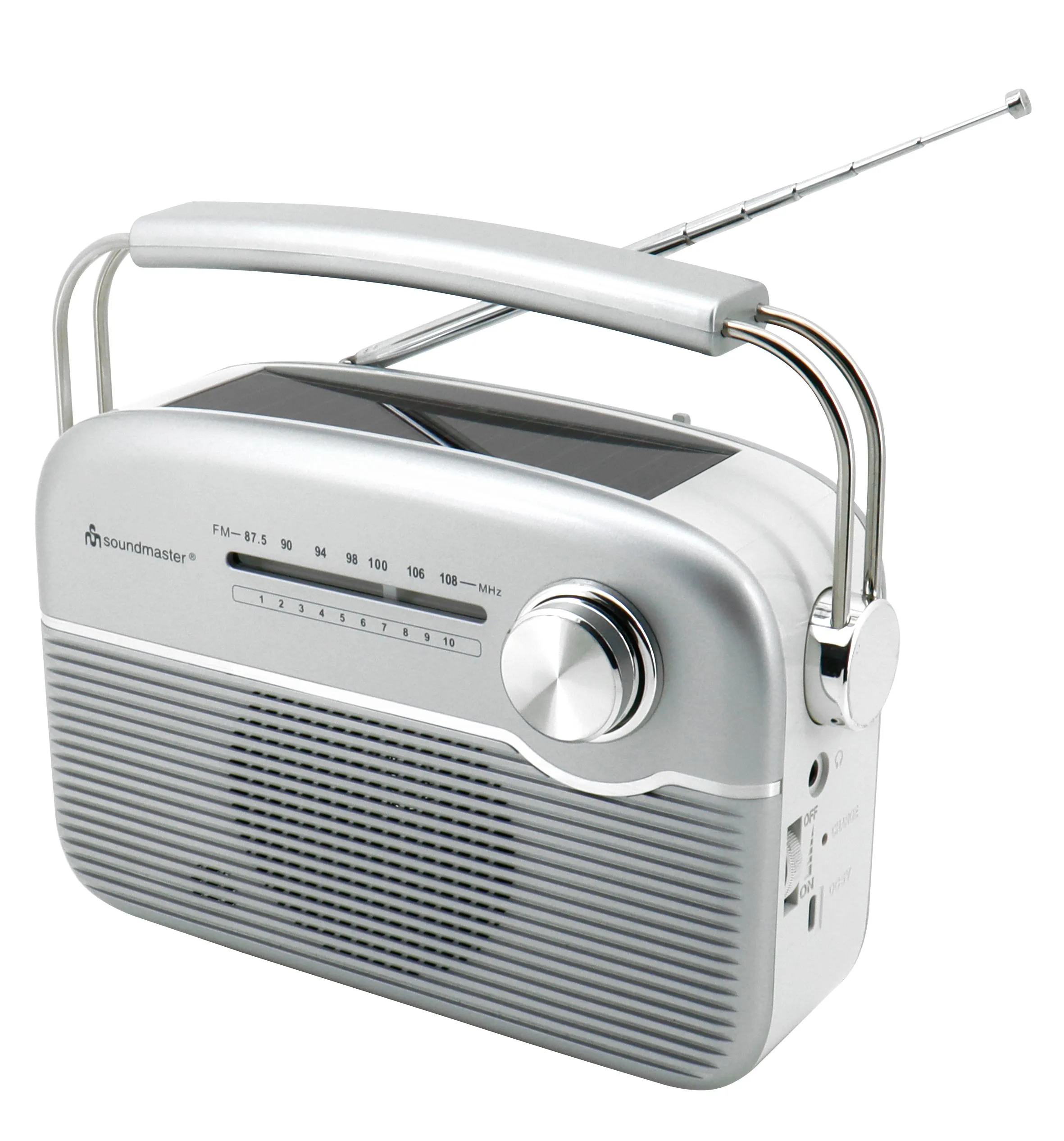 Aster Portable Radio SoundmTR480SI argent