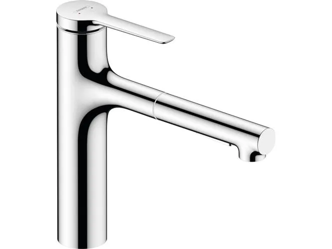 Køk.arm ZesisM33 160 Ltud krom udtr 2jet