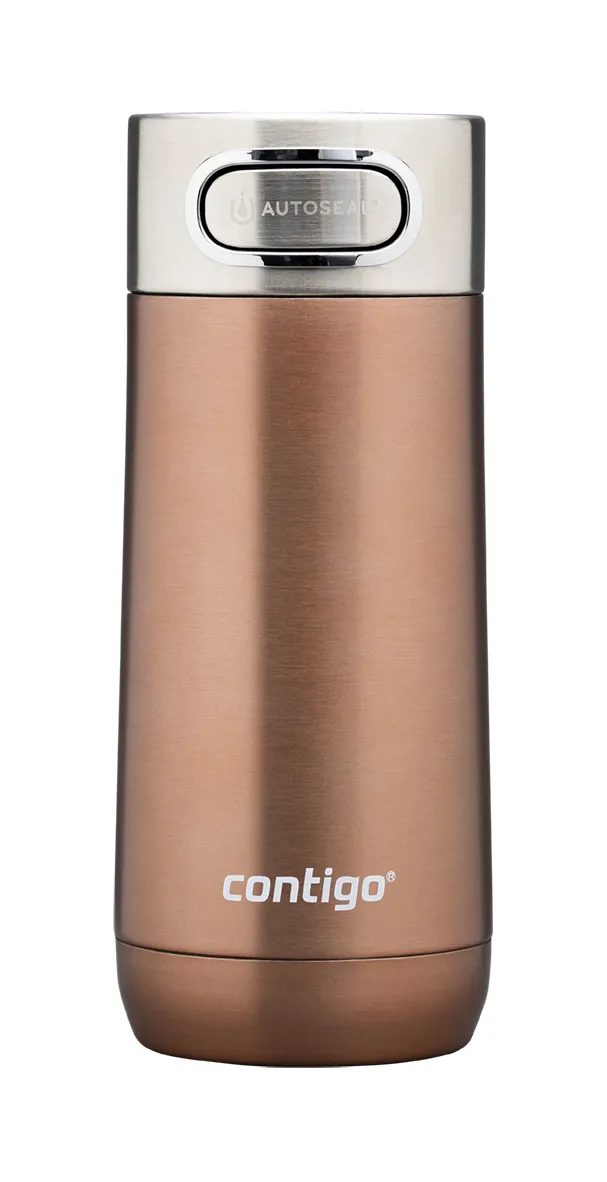 CONTIGO Luxe Autoseal, Kopper, Rustfritt stål, 5 timer, 12 timer, 360 ml
