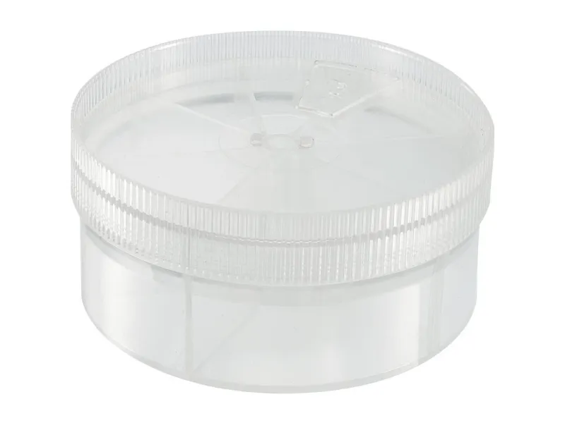 TRU COMPONENTS sortimentsboks (Ø x H) 92 mm x 43,5 mm antall rom: 7 variabel inndeling innhold 1 stk