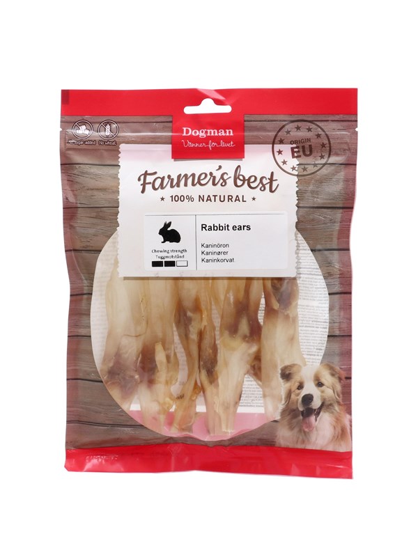 Dogman Rabbit ears 60g