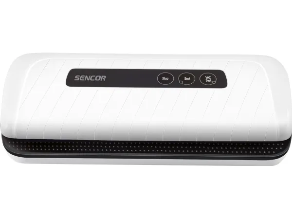 Sencor SVS 1010WH, Hvit, 0,8 mbar, Kun forsegling, Knapper, 12 l/min, 110 W