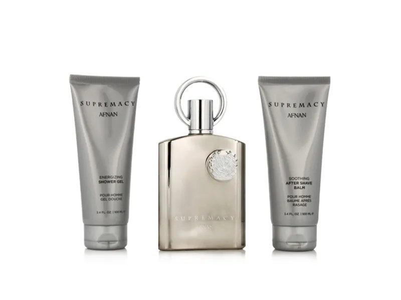 Afnan Supremacy Silver EDP 100 ml + ASB 100 ml + SG 100 ml (mann)