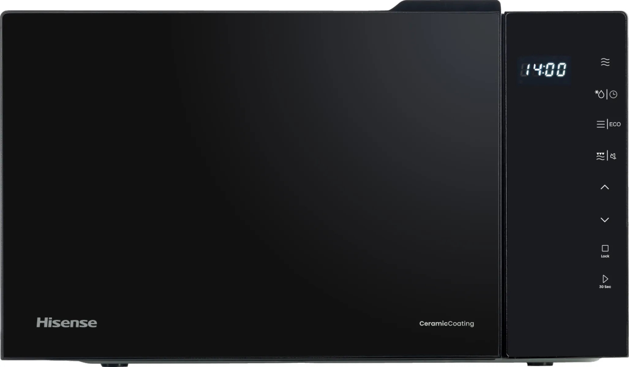 Hisense H23MOBS5HG4, Benkeplate, Grill mikrobølge, 23 l, 800 W, Innebygd skjerm, Berøringskontroll