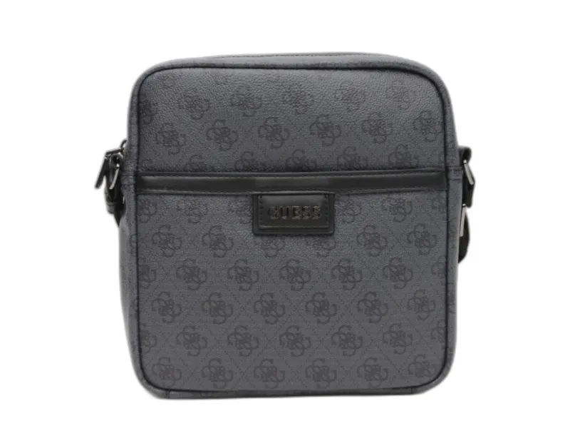 Guess Vezzola dokumentholder crossbody-veske svart (for kvinner)