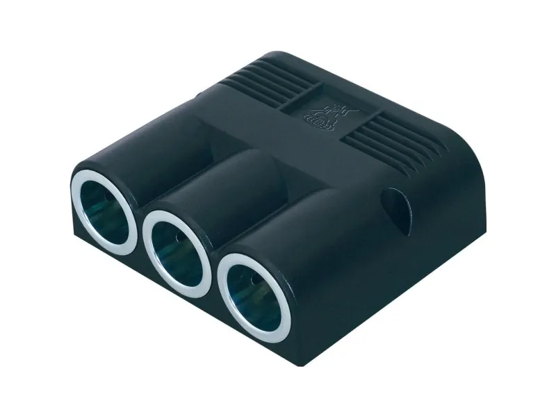 ProCar 67611001 sigarettenner-forgrener type antall standardkoblinger 3 x antall sigarettennerkoblinger 3 x tillatt belastning strøm maks. 16 A