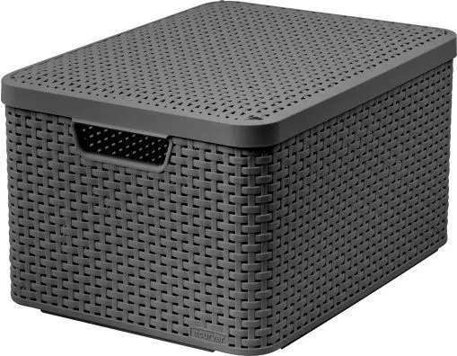 Curver oppbevaringsboks mørk 29, 1x19 8x14,2 cm 0803617308 (3253923617016)