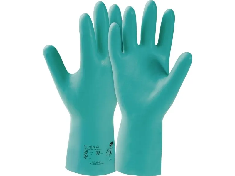 KCL 730-10 Camatril® nitril kjemikaliehanske str. 10, XL EN 388, EN 511 1 par