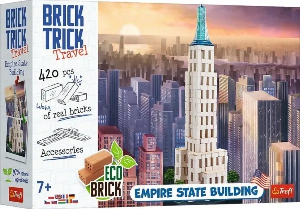 Brick Trick Blocks Travel Empire State Building