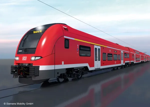 Märklin 38462, Togmodell, Montert på forhånd, HO (1:87), Siemens Desiro HC, Alle kjønn, Rød