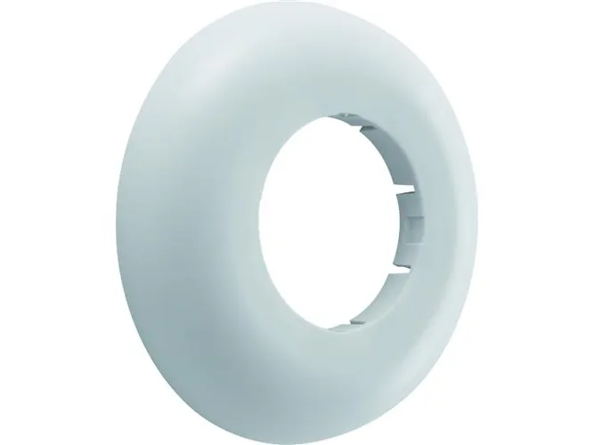 40 mm Roset hvid PP højde 15 mm Geberit