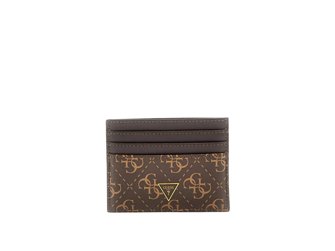 Guess Vezzola kortholder i skinn SMVEZLLEA25 brun unisex