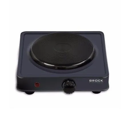 Brock Electronics EP 100 BK, Sort, Benkeplate, 1 zone(s), 1 zone(s), Rund, Elektrisk
