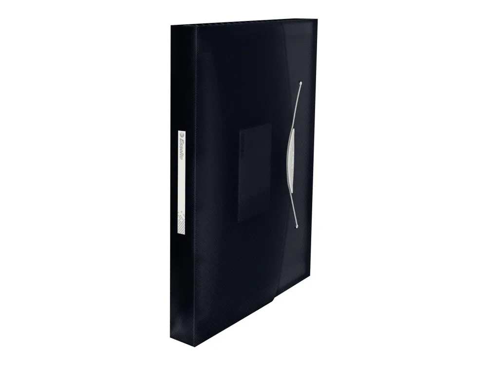 Esselte Vivida - Dokumentmappe - kan utvides - 6 rom - for A4 (210 x 297 mm) - kapasitet: 300 ark - med fliker - livlig svart