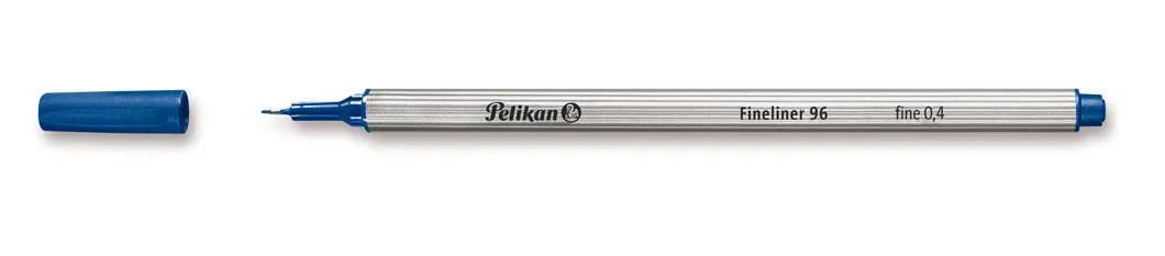 Pelikan 943167, Blå, Sølv, 0,4 mm, Fint, Metall