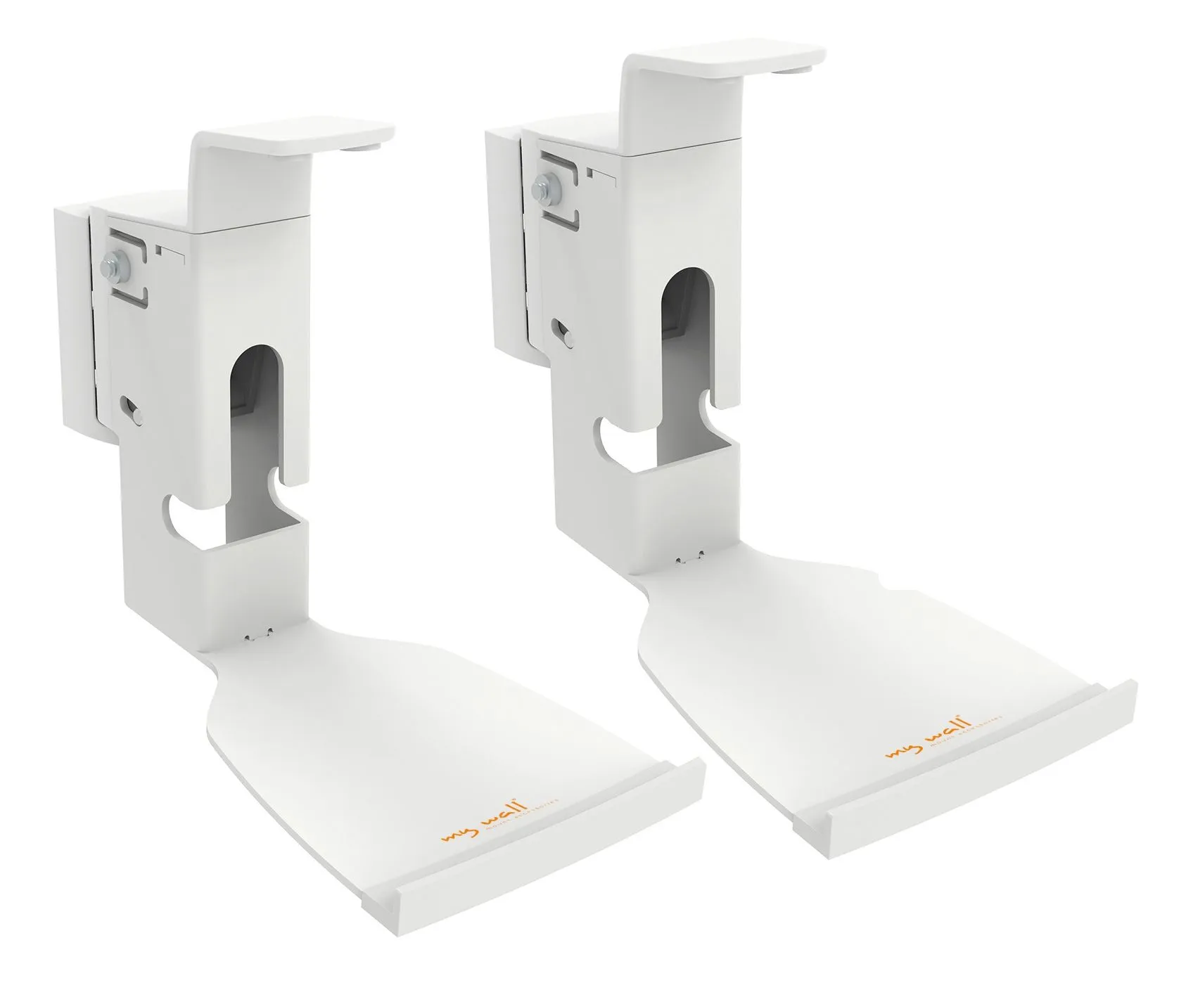 myWall HS 15 W, Vegg, 7 kg, Hvit, Gulv, 15 - 15°, 60°