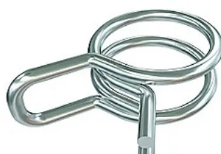 Sauermann slangeklemme 10 mm - Sikrer forbindelsen mellem fitting og armeret slange