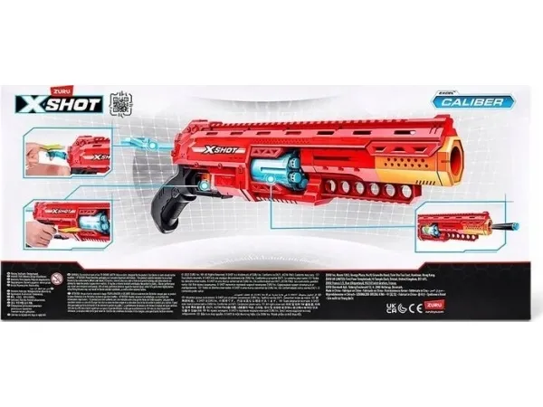 XSHOT lekegevær Excel Caliber, assort., 36675