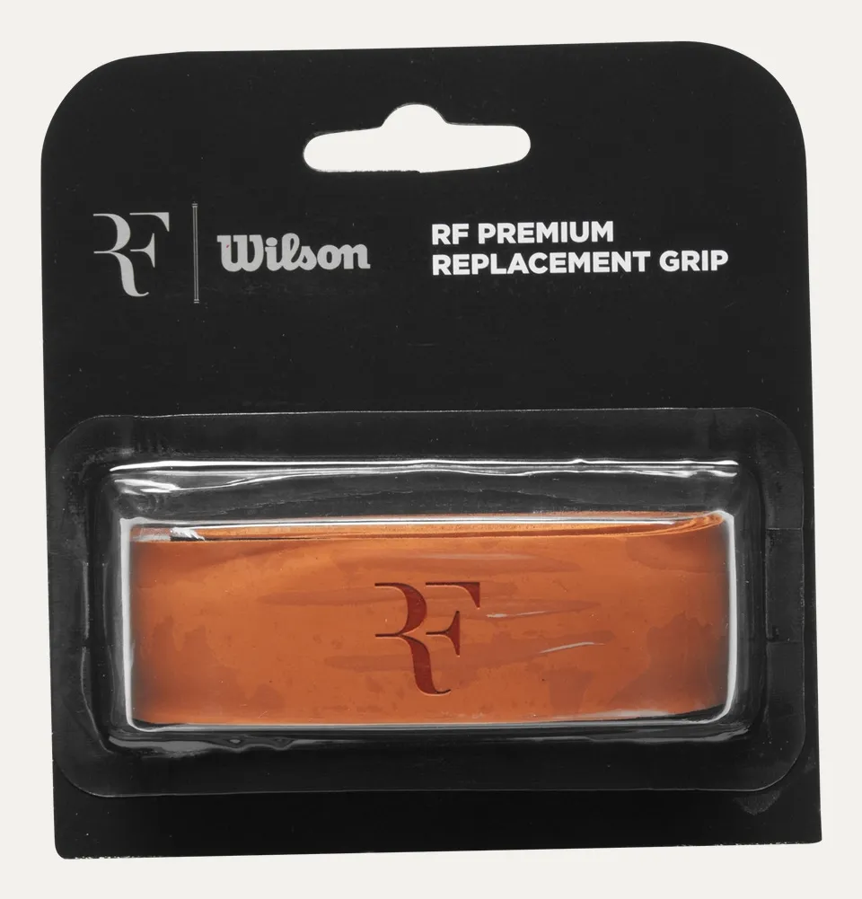 Wilson RF Premium, Reserveskaft, Tennis, Oransje, Polyuretan (PU), Monokromatisk, Tennis Racquets