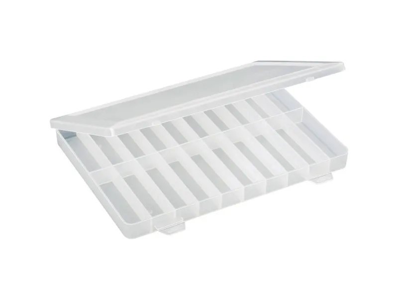 TRU COMPONENTS sortimentskasse 250 x 180 x 24 mm antall rom: 20 1 stk